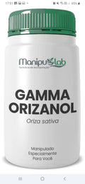 Gamma Orizanol 300mg — Testosterona, Massa Muscular e Performance | Manipulab