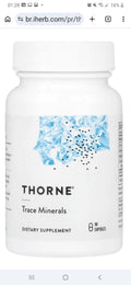 Thorne Trace Minerals – 90 Cápsulas