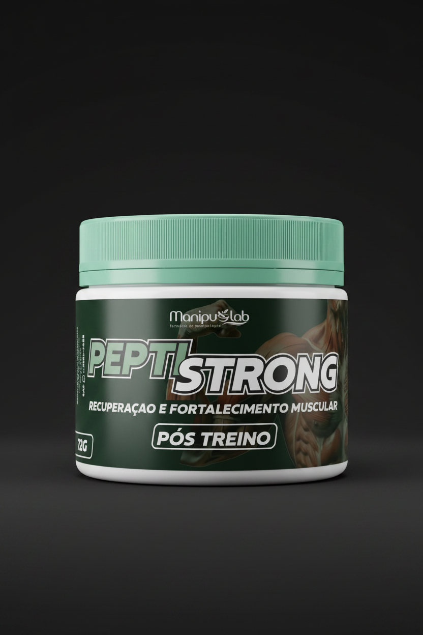 PeptiStrong — Recuperação e Fortalecimento Muscular | Manipulab
