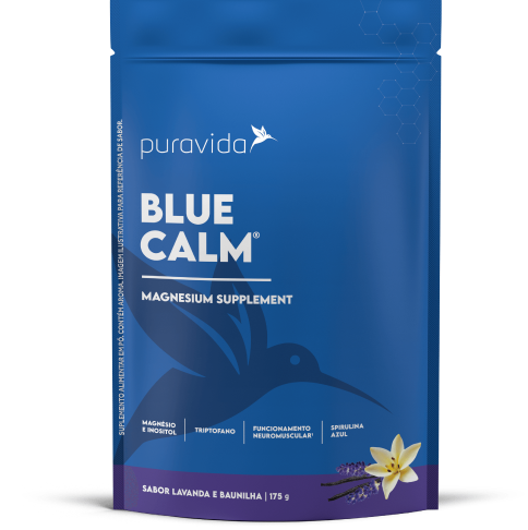 Blue Calm – Magnesium Supplement Lavanda e Baunilha | Puravida