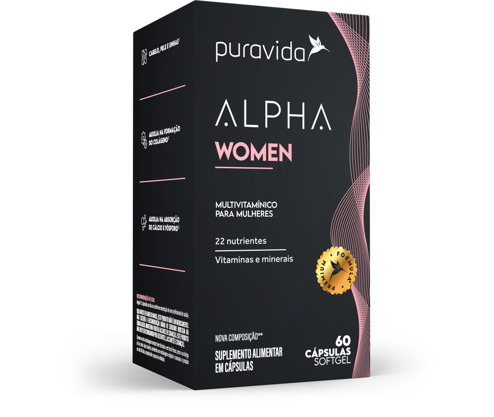 Alpha Women – Multivitamínico para Mulheres | Puravida