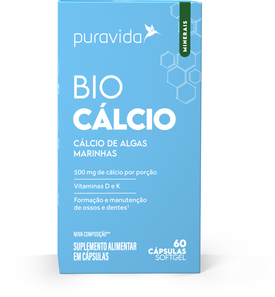 Bio Cálcio – Cálcio de Algas Marinhas | Puravida